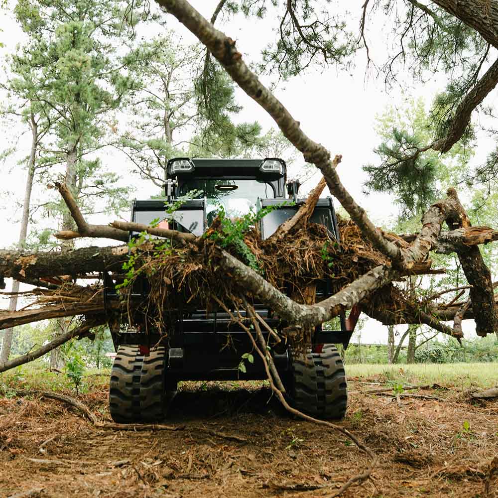 Economy Series Skid Steer Root Grapple Bucket | 72" - view 3