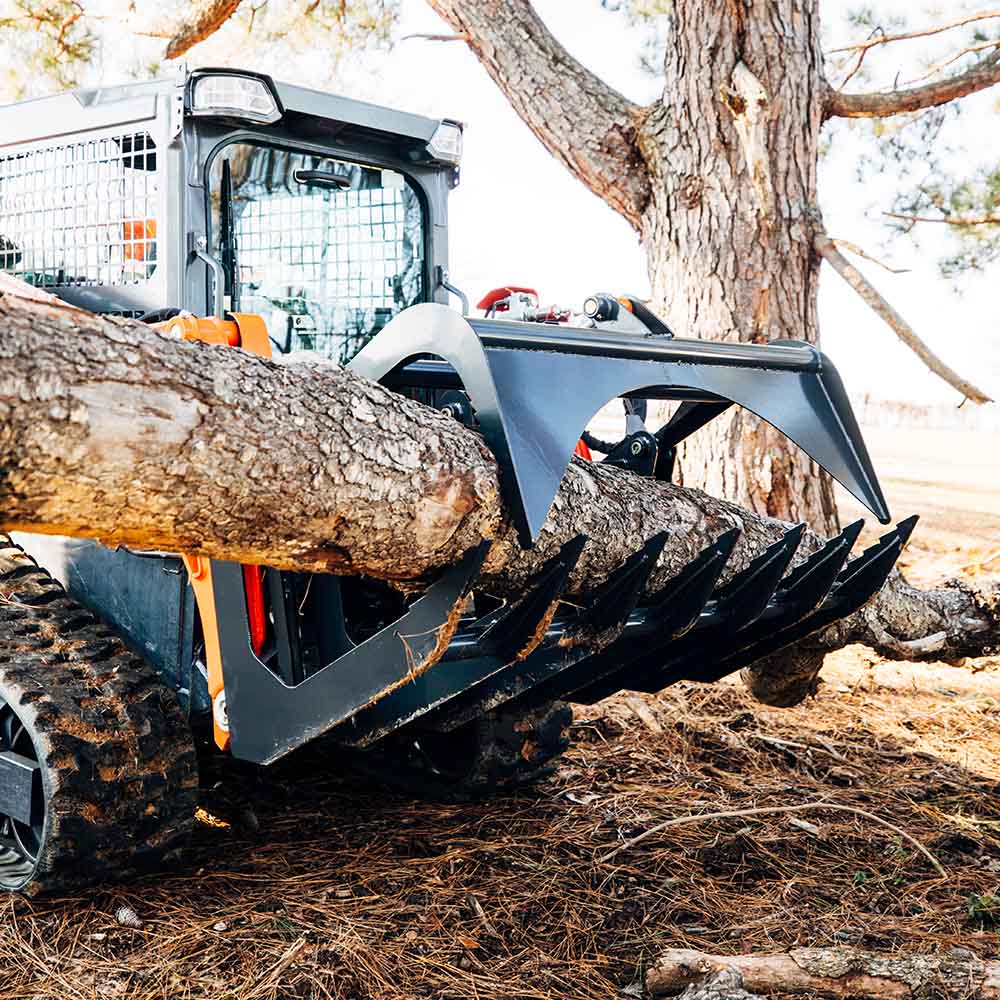 Grade 50 Economy Series Skid Steer Root Grapple Bucket | 60"