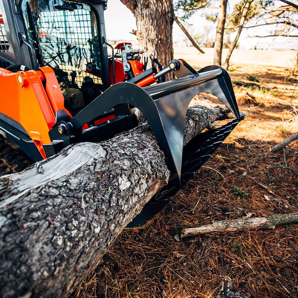 Grade 50 Economy Series Skid Steer Root Grapple Bucket | 60"