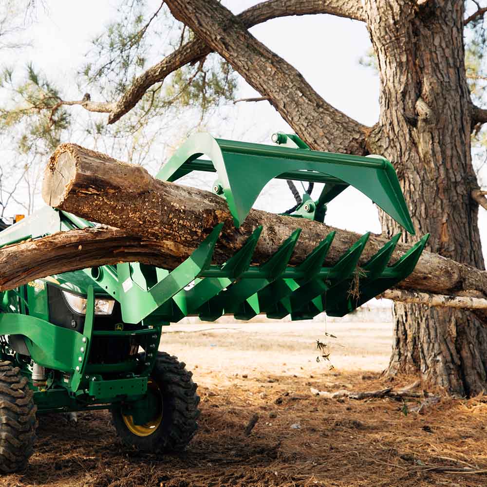 Grade 50 Economy Series Root Grapple Bucket, Fits John Deere | 48"