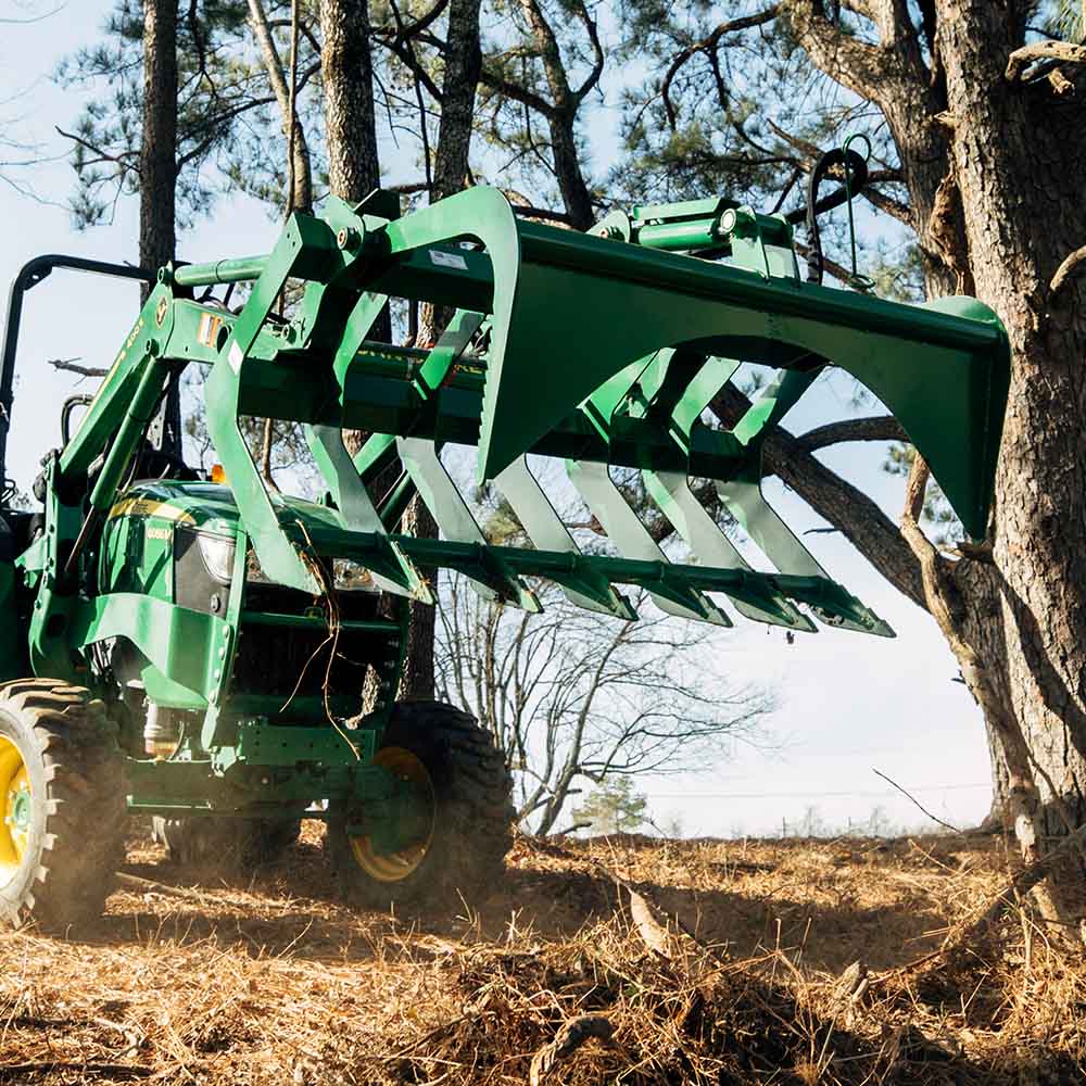Grade 50 Economy Series Root Grapple Bucket, Fits John Deere | 60"