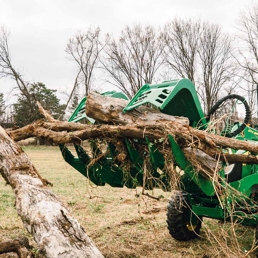 Grade 50 Standard Series Root Grapple Bucket Fits John Deere | 60"