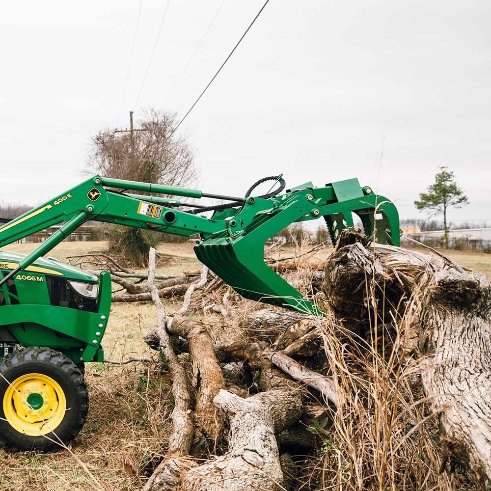 Grade 50 Standard Series Root Grapple Bucket Fits John Deere | 72"