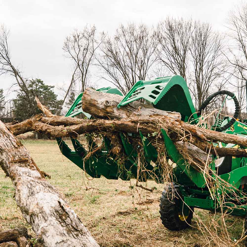 Grade 50 Standard Series Root Grapple Bucket Fits John Deere | 72" - view 19