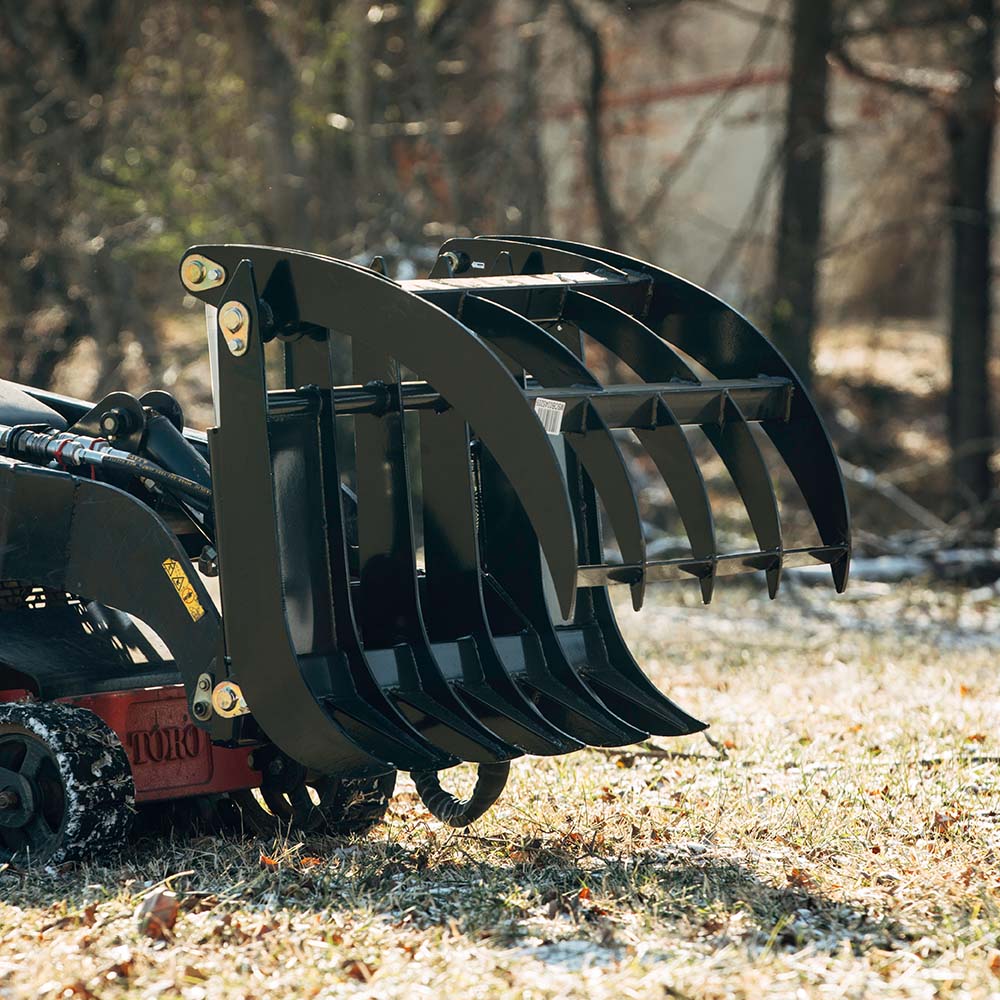 Mini Skid Steer Root Grapple Rake