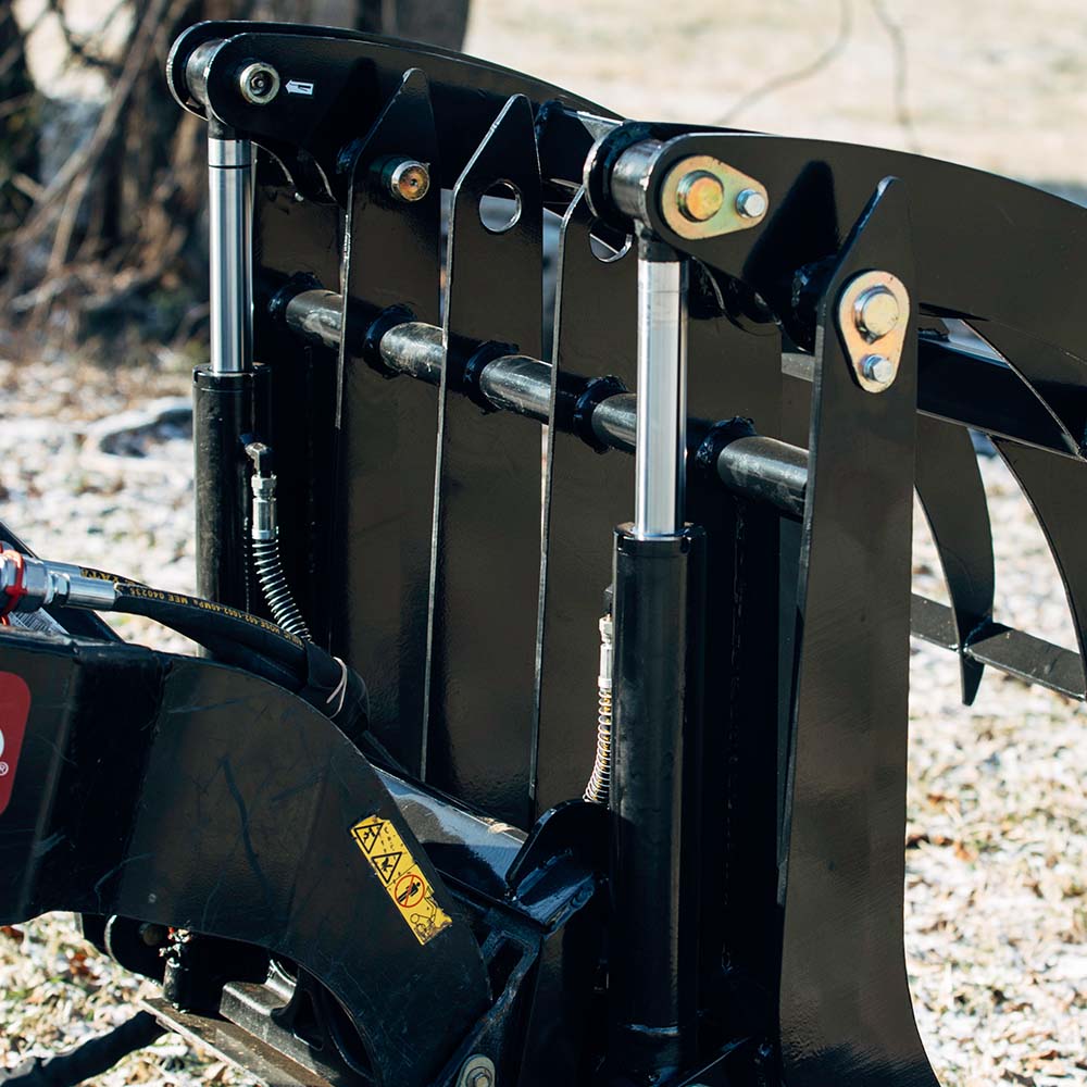 Mini Skid Steer Root Grapple Rake
