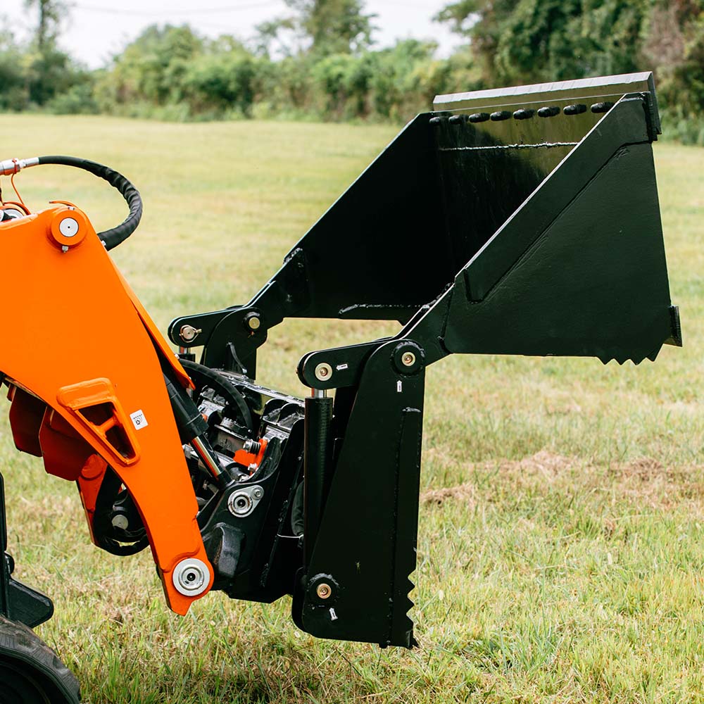 72" 4-In-1 Combo Bucket