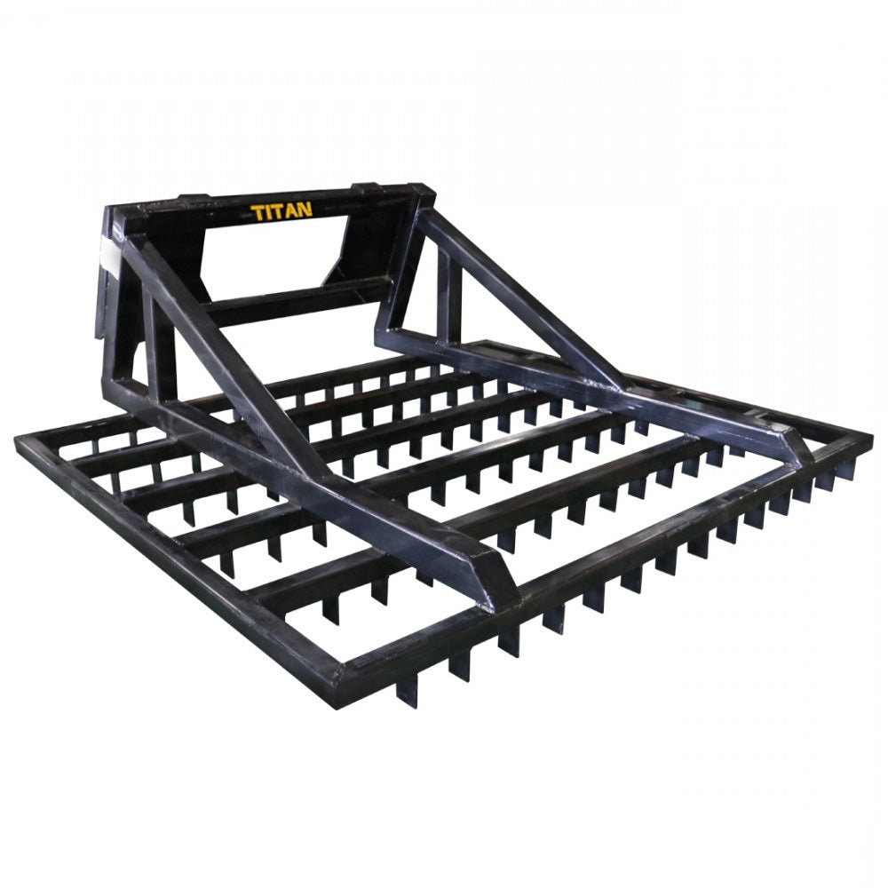 6 FT Terra Monster Dirt Grader and Leveler - Skid Steer Quick Tach
