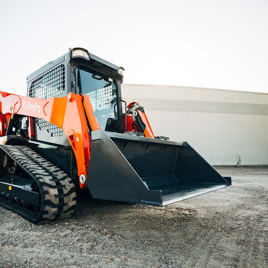 USA Made Skid Steer Dirt Bucket | 5' view 2