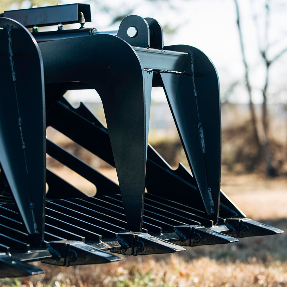 Fine Grade Skeleton Rock Grapple Rakes | 82"