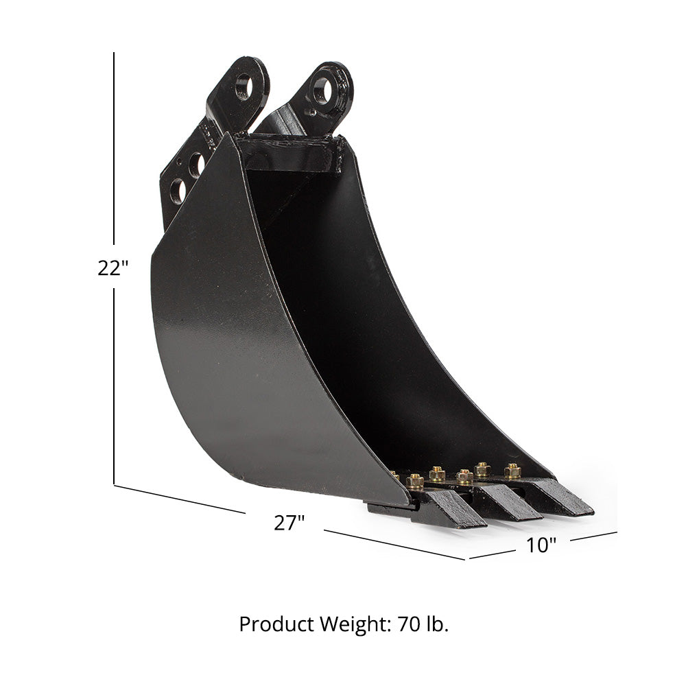 Backhoe Buckets - Bucket Size: 10" | 10"