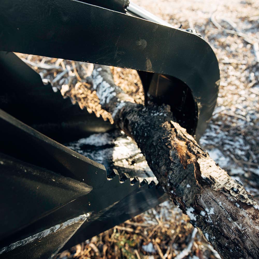 Mini Skid Steer Stump Bucket Grapple - view 6