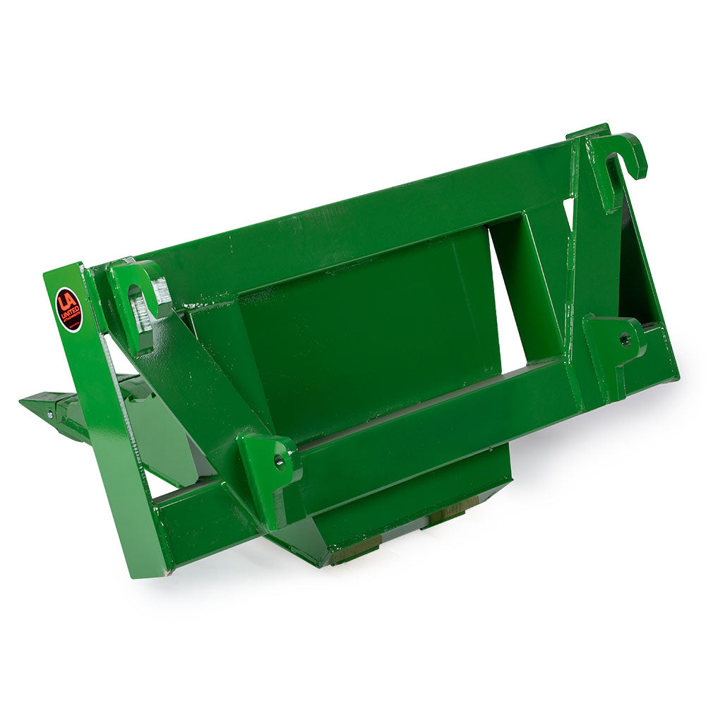 USA Made Extreme Global Euro Stump Bucket Tree Scoop, Fits John Deere Tractors