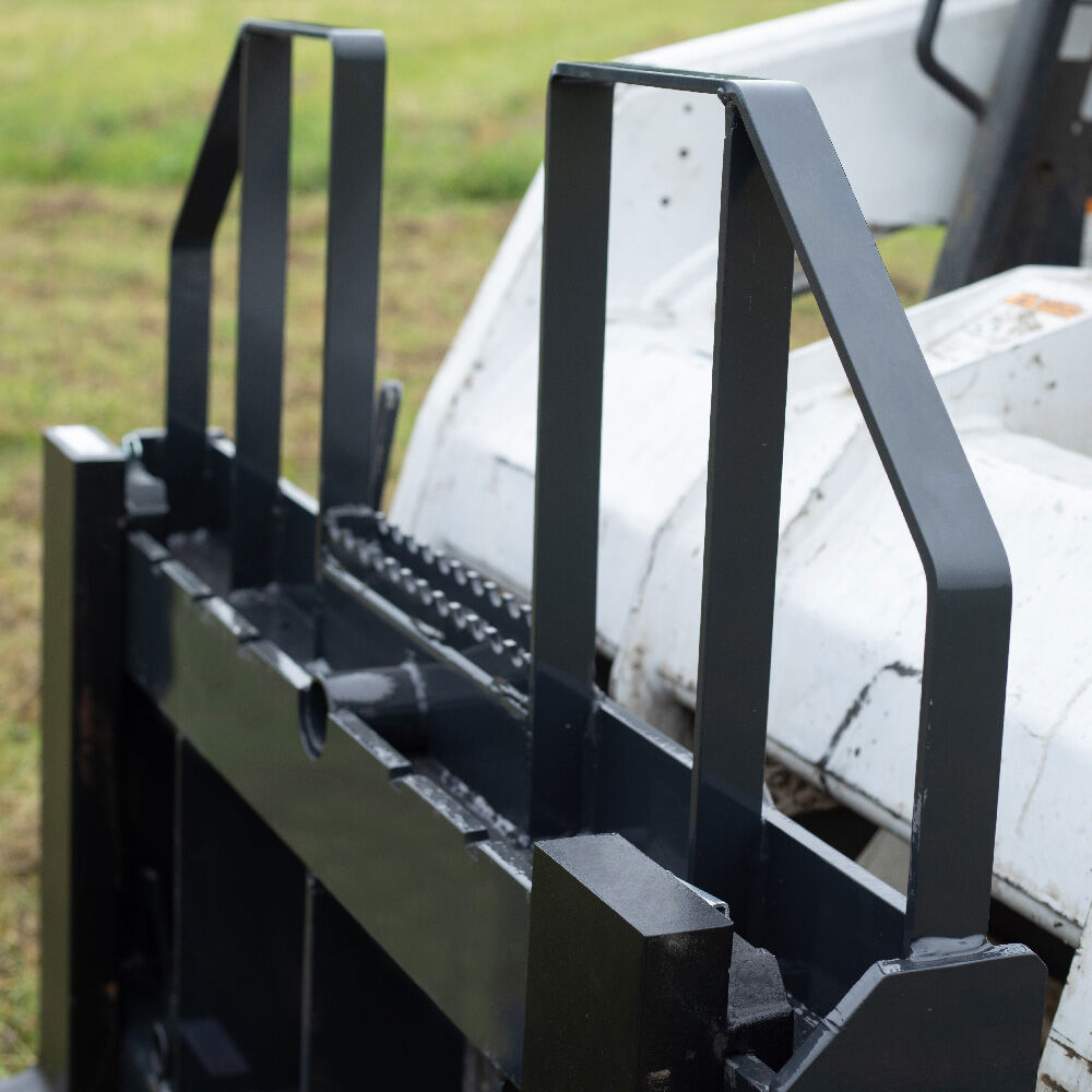 Class 3 Step-Through Hay Frame Attachment, 7,500 LB Capacity | 32" Main Spear + (2) 24" C1 Hay Bale Spears