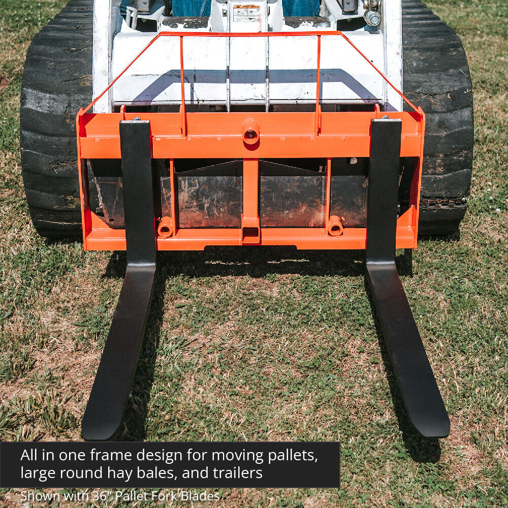 Standard Series USA Made Pallet Fork Frame Attachment | Frame + 48" Blades - view 2