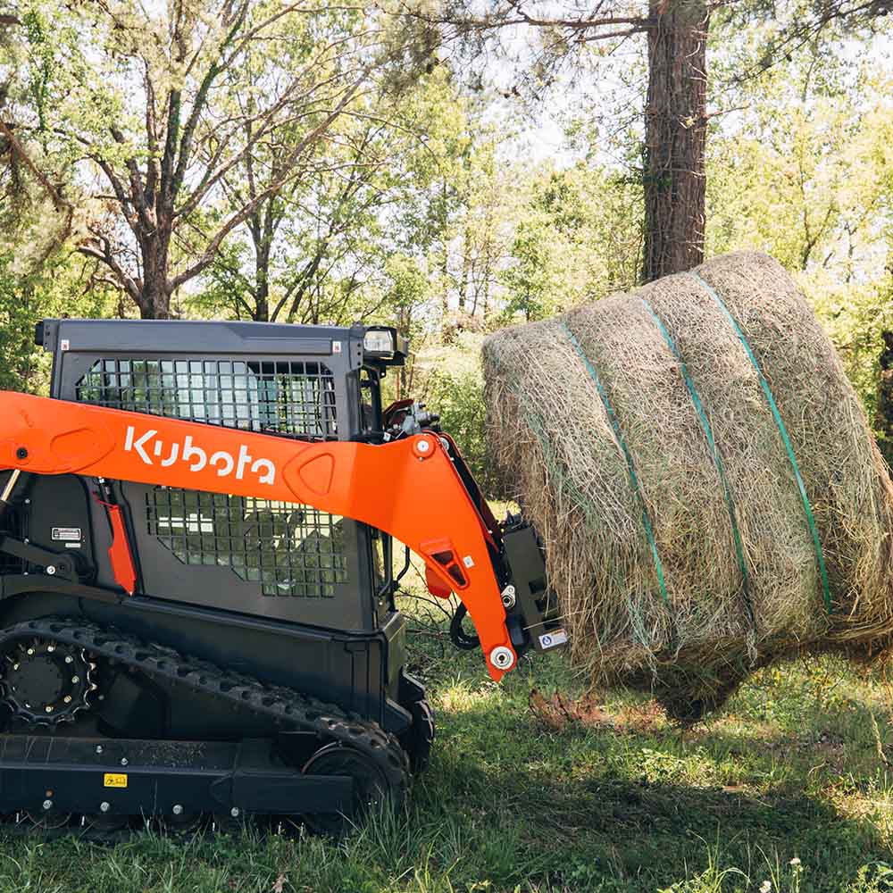Economy Series Hay Frame Attachment | 43" Main Spear + 17.5" Stabilizers