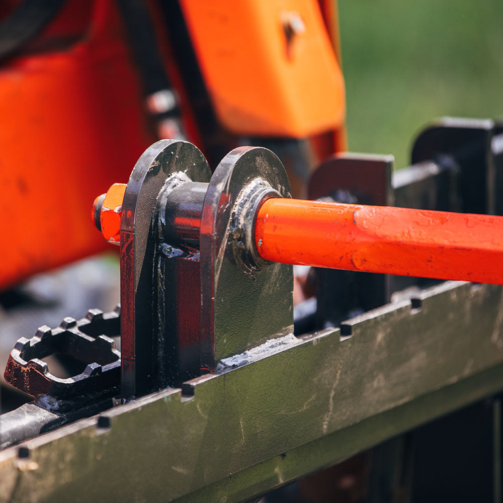 Economy Series Hay Frame Attachment | 43" Main Spear + 17.5" Stabilizers