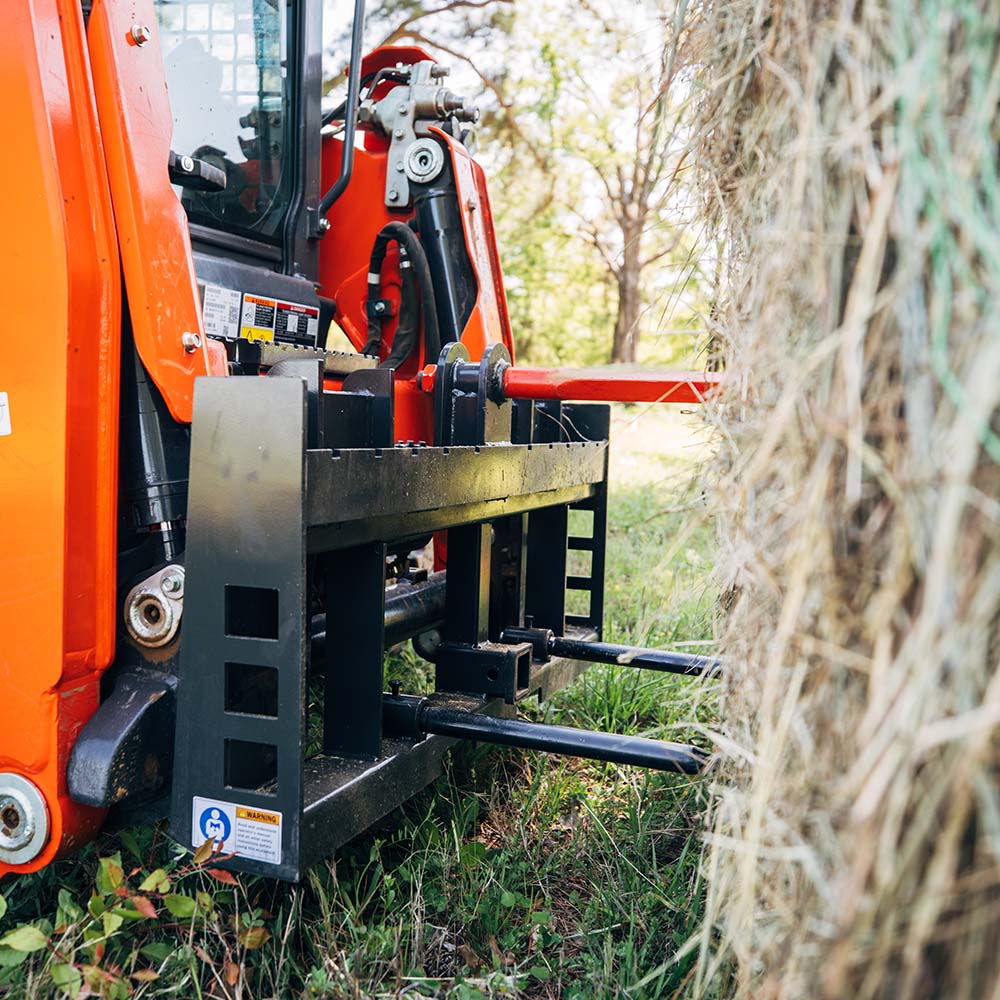 Economy Series Hay Frame Attachment | 49" Main Spear + 17.5" Stabilizers