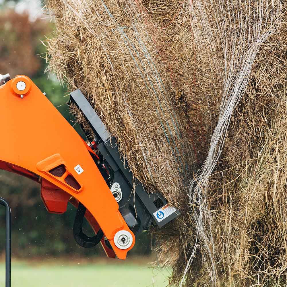 Standard Series Hay Frame Attachment | 49" Main Spear + 17.5" Stabilizers