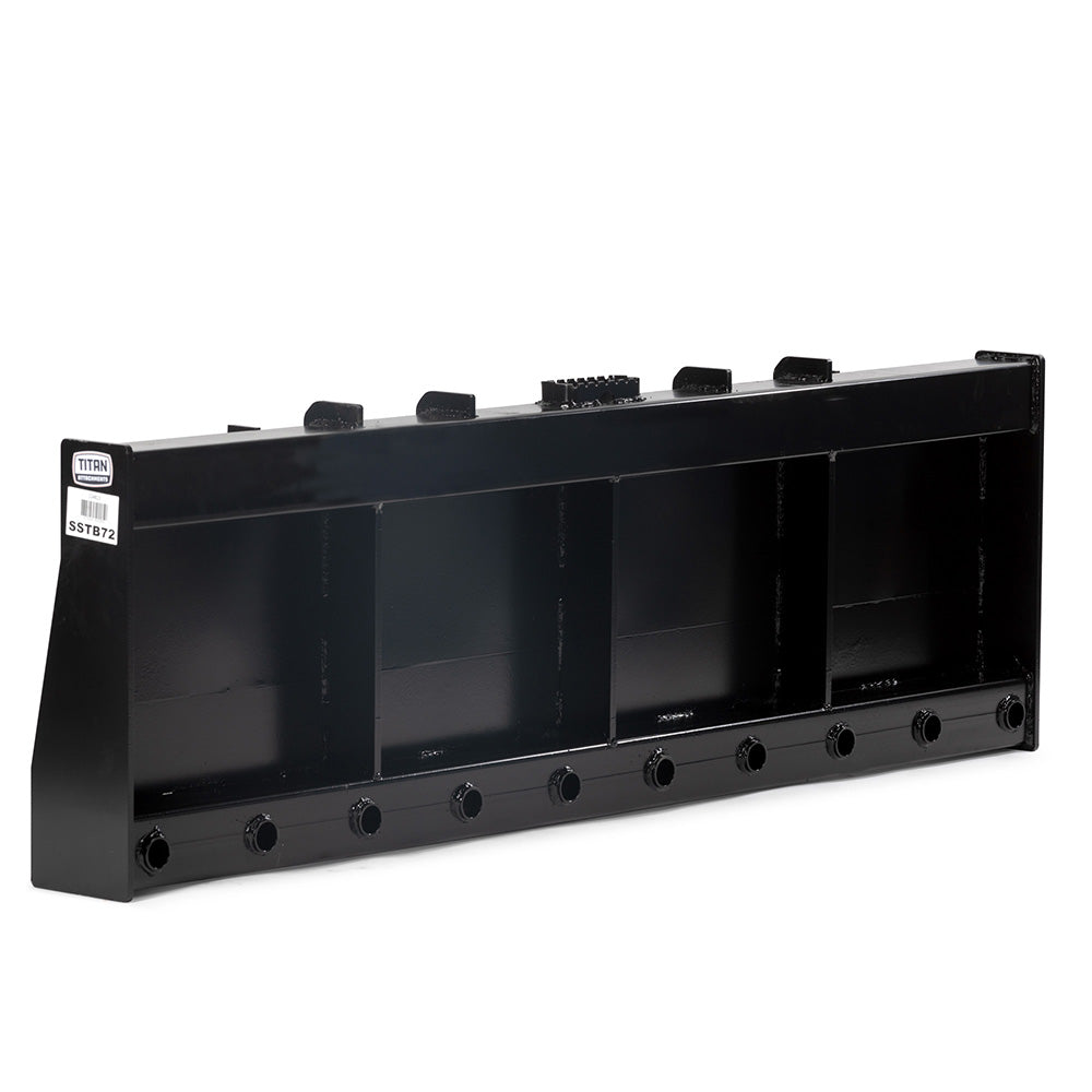 72" Manure Tine Bucket Attachment, C1 Hay Spears | Frame Only