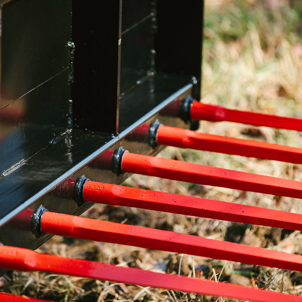 72" Manure Tine Bucket Attachment, C1 Hay Spears | Frame Only - view 48