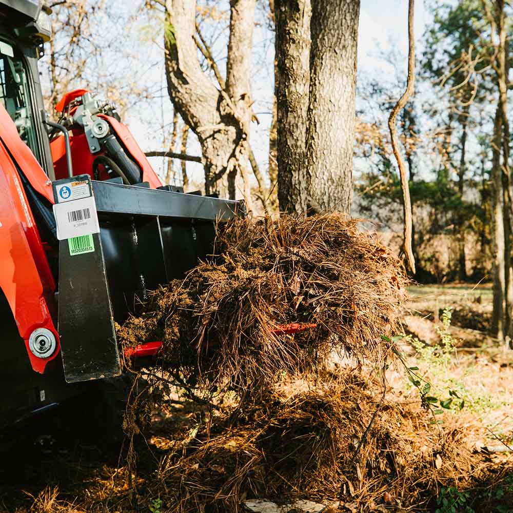 72" Manure Tine Bucket Attachment, C1 Hay Spears | 27"