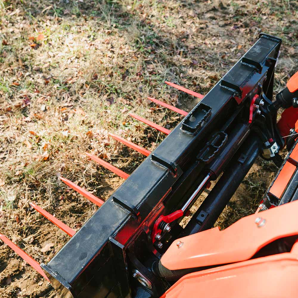 72" Manure Tine Bucket Attachment, C1 Hay Spears | 49" - view 39