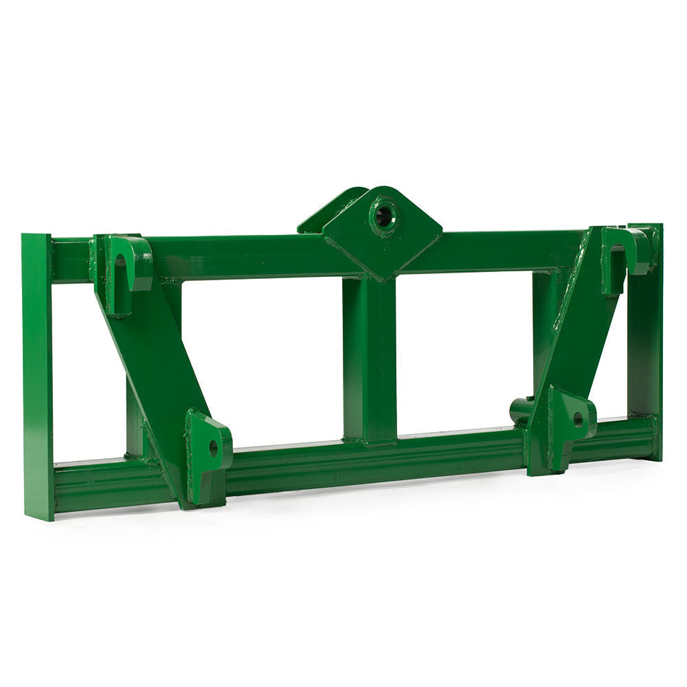 Global Euro Hay Frame Attachment Fits John Deere Tractors - Color: Green - Hay Bale Spear Length: Frame Only | Green / Frame Only