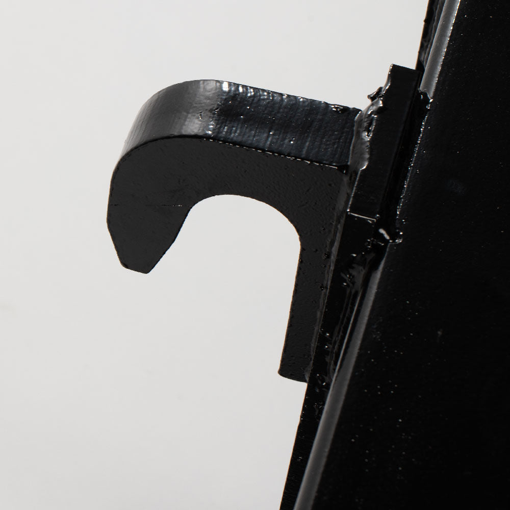 Global Euro Hay Frame Attachment Fits John Deere Tractors - Color: Black - Hay Bale Spear Length: Frame Only | Black / Frame Only