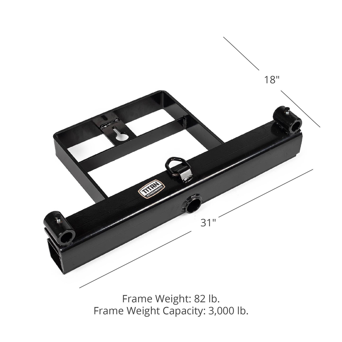 SCRATCH AND DENT - Titan Hay Spear Universal Bucket Attachment - FRAME ONLY - FINAL SALE - view 10