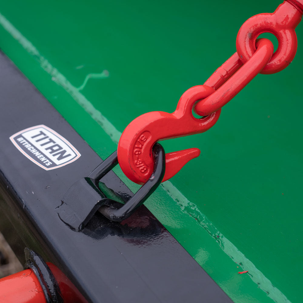 Universal Hay Bale Spear Bucket Attachment | Frame + 49" Spear