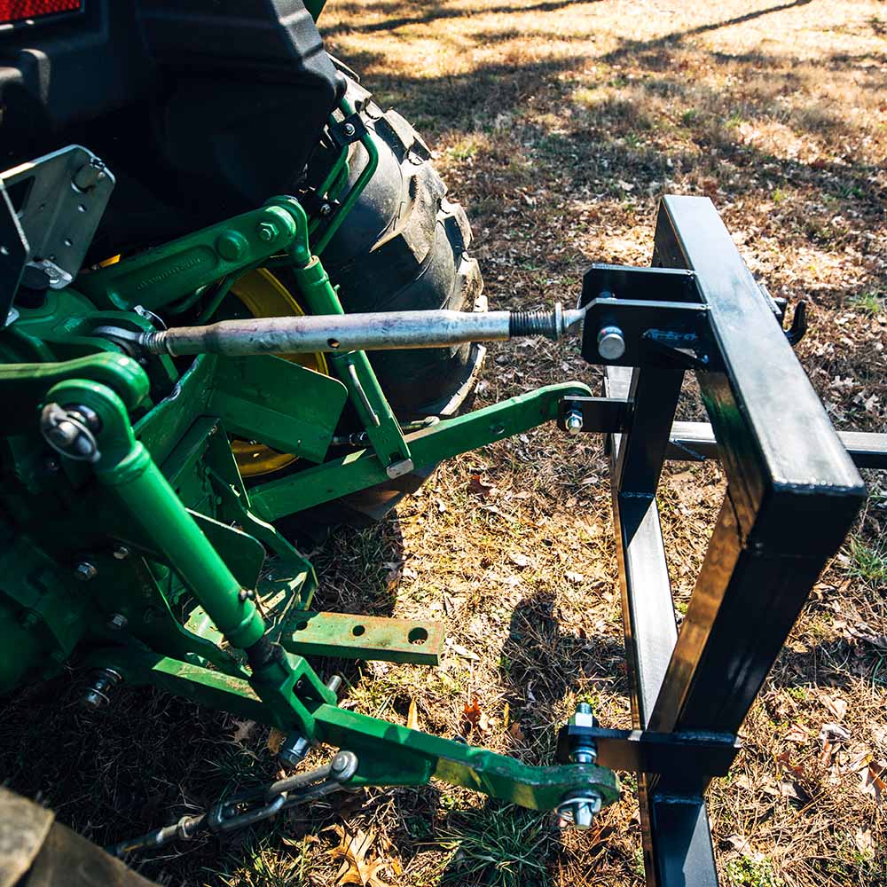 3 Point Pallet Fork Frame, Cat 1 Quick Hitch