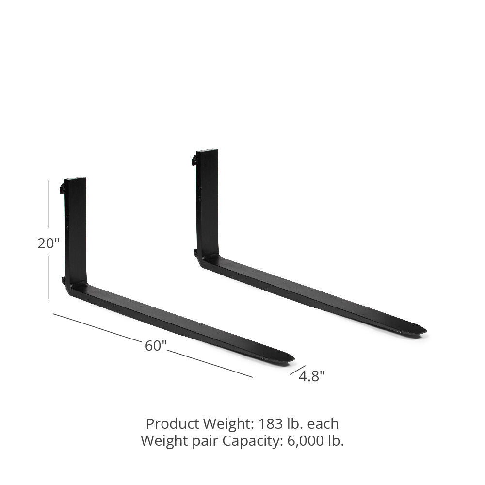 Class 3 Pallet Fork Blades | 60"