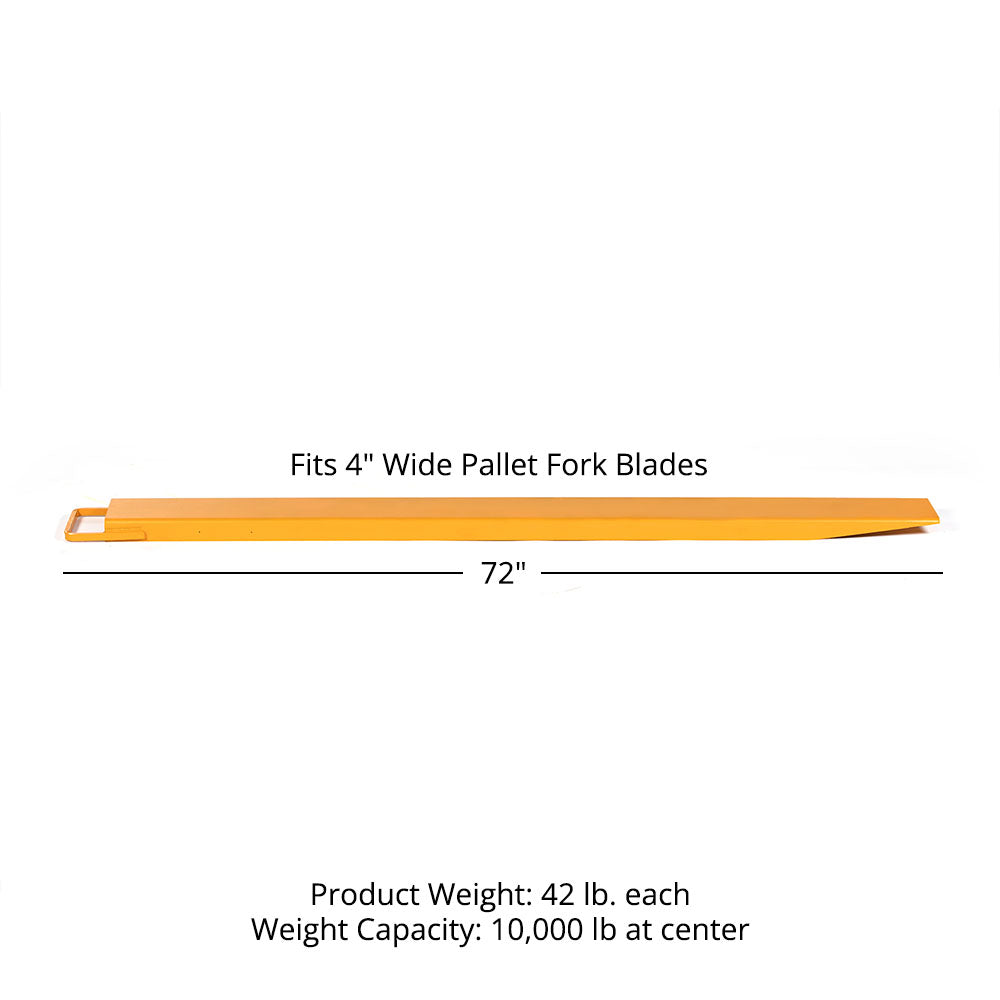 Titan Pallet Fork Extensions | 72" / 4.5" - view 8