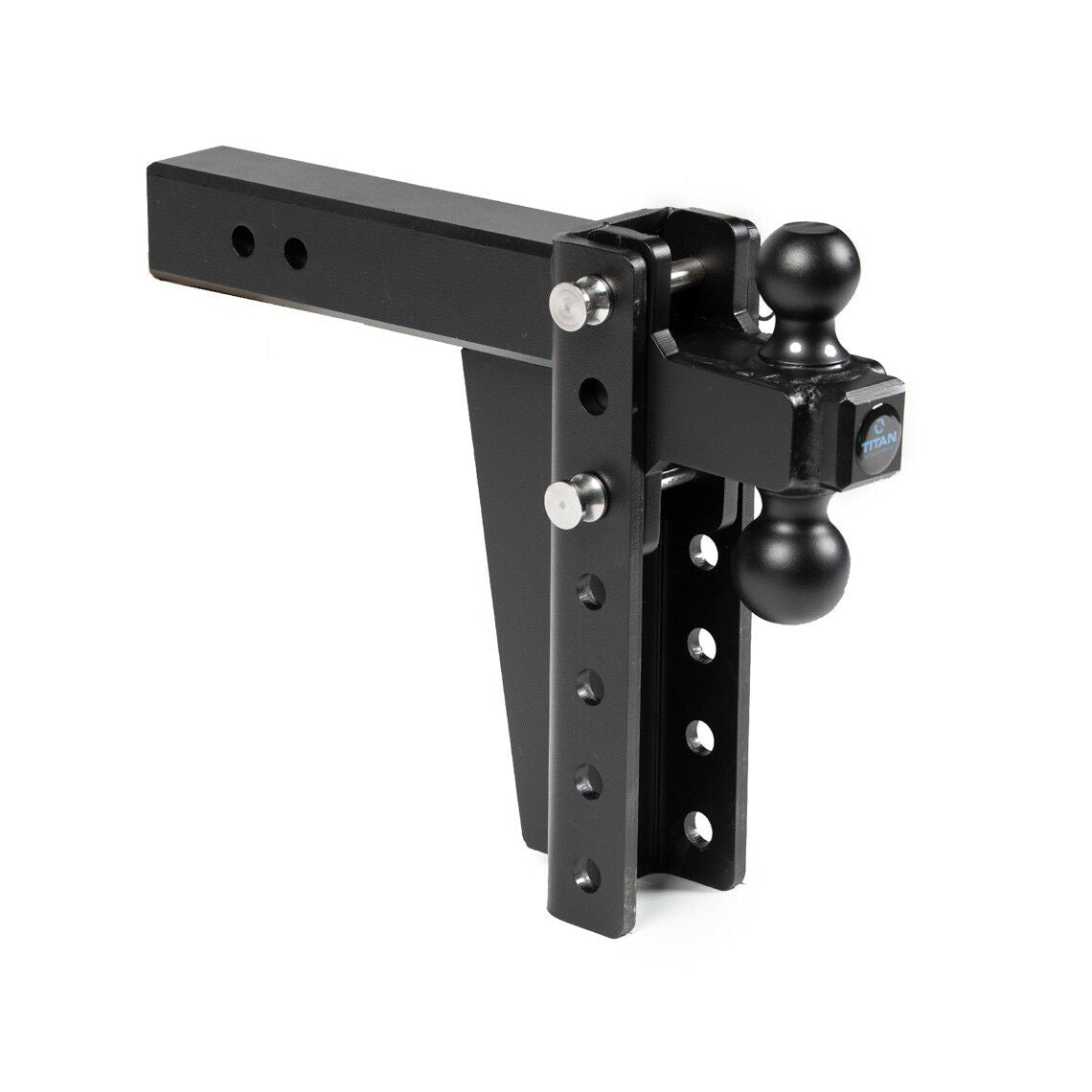 SCRATCH AND DENT - 8-in Drop/Rise HD Dual Ball Mount 2.5-in Trailer Hitch - FINAL SALE - view 1