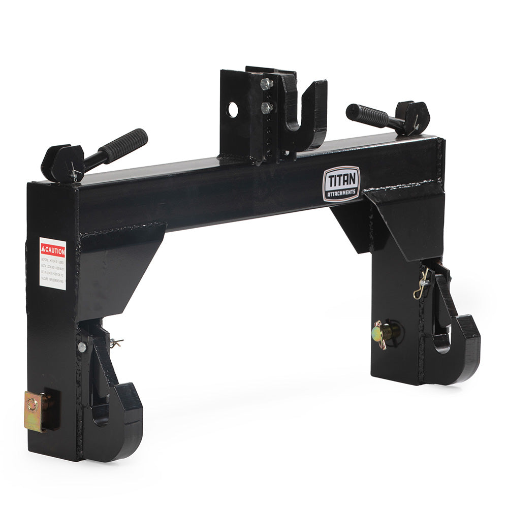 Scratch and Dent, Titan Category 2, 3 Point Black Quick