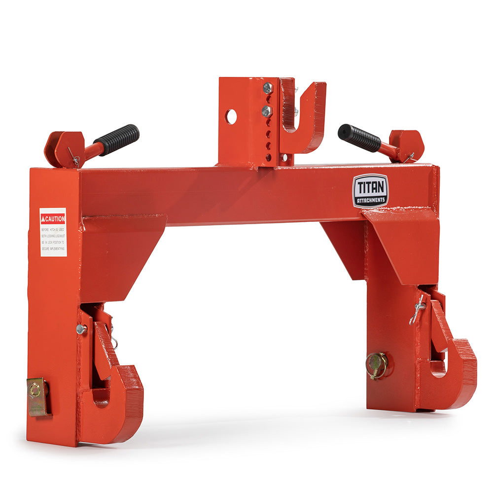 Titan Category 2, 3 Point Quick Hitch | Orange