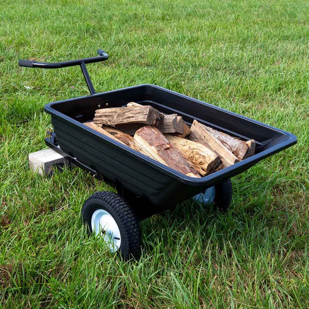 Economy Poly Dump Cart | 650 LB - view 4