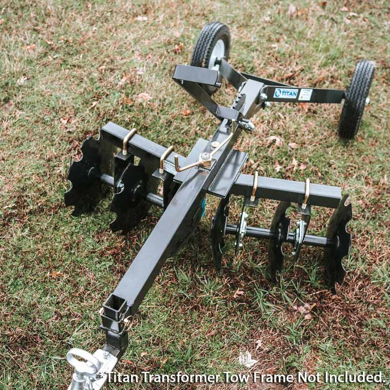 Notched Disc Harrow Add On For Transformer Tow Frame - view 2