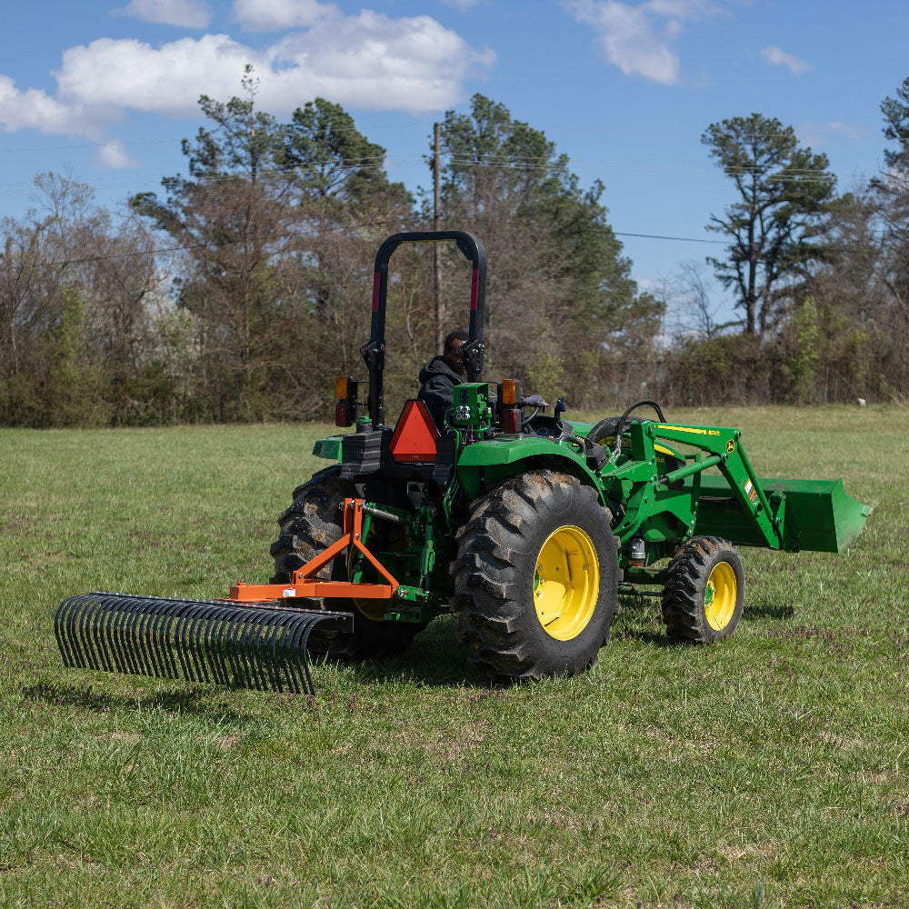 3 Point Landscape Rakes, Optional Bolt-On Wheels | 4 FT / No