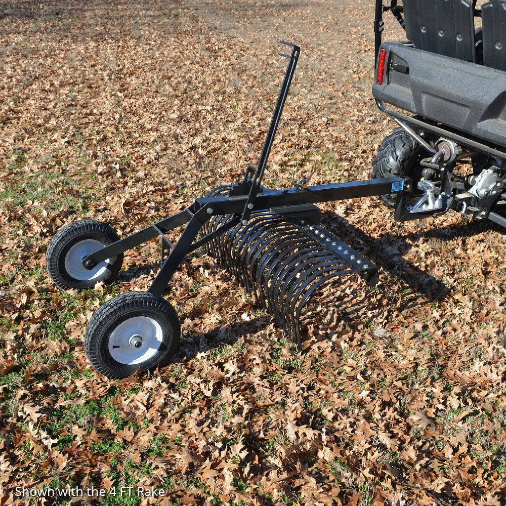 ATV Transformer Tow Frame With Landscape Rake | 6' - view 12