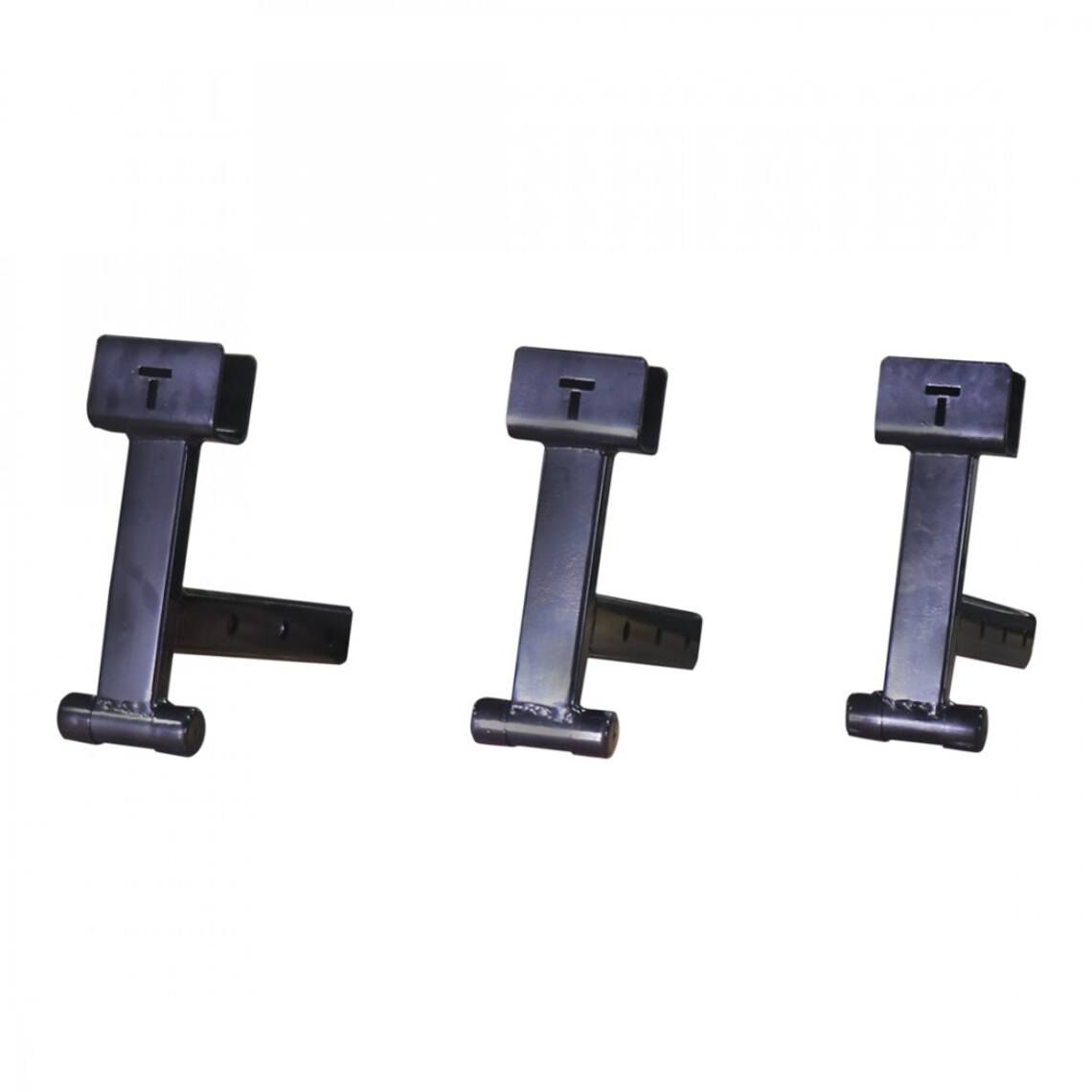 Triple Carry Adapter and 3 Trash Can Grabbers - view 3