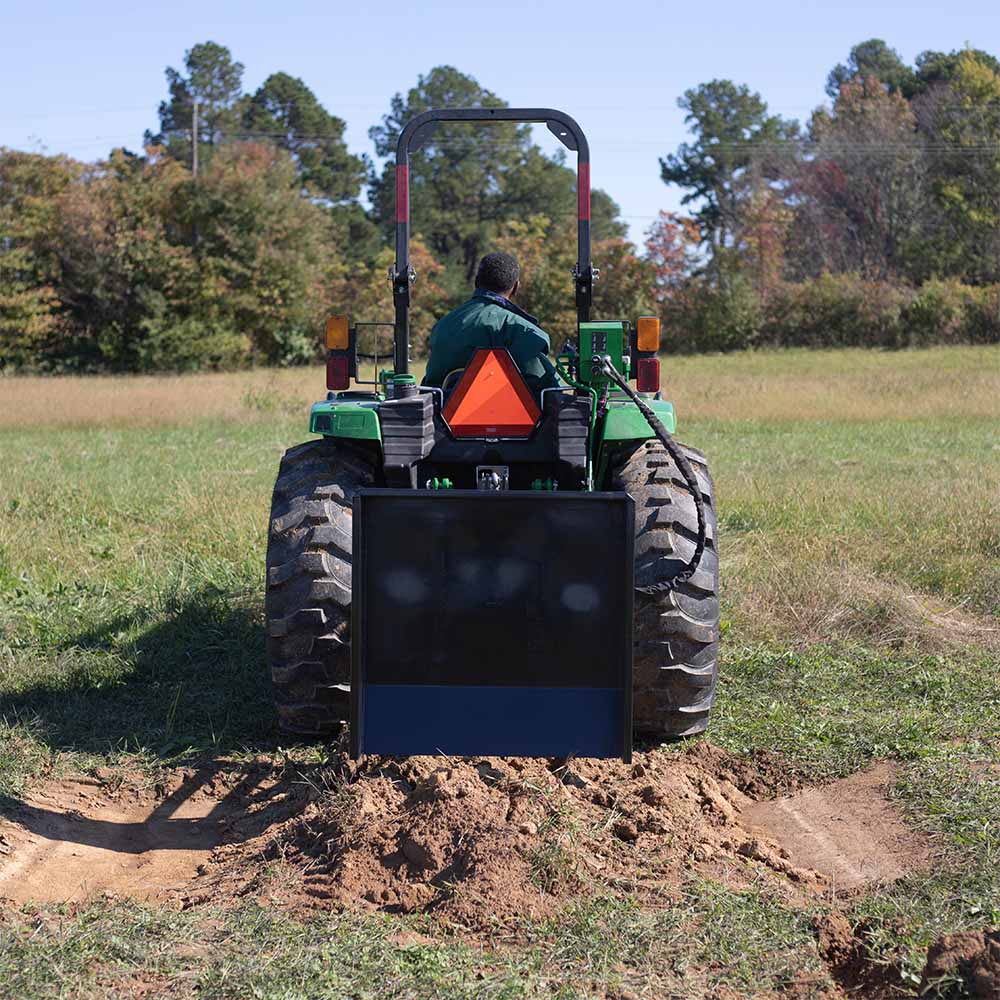 3 Point Quick Hitch Hydraulic Dump Box | 10 cu ft