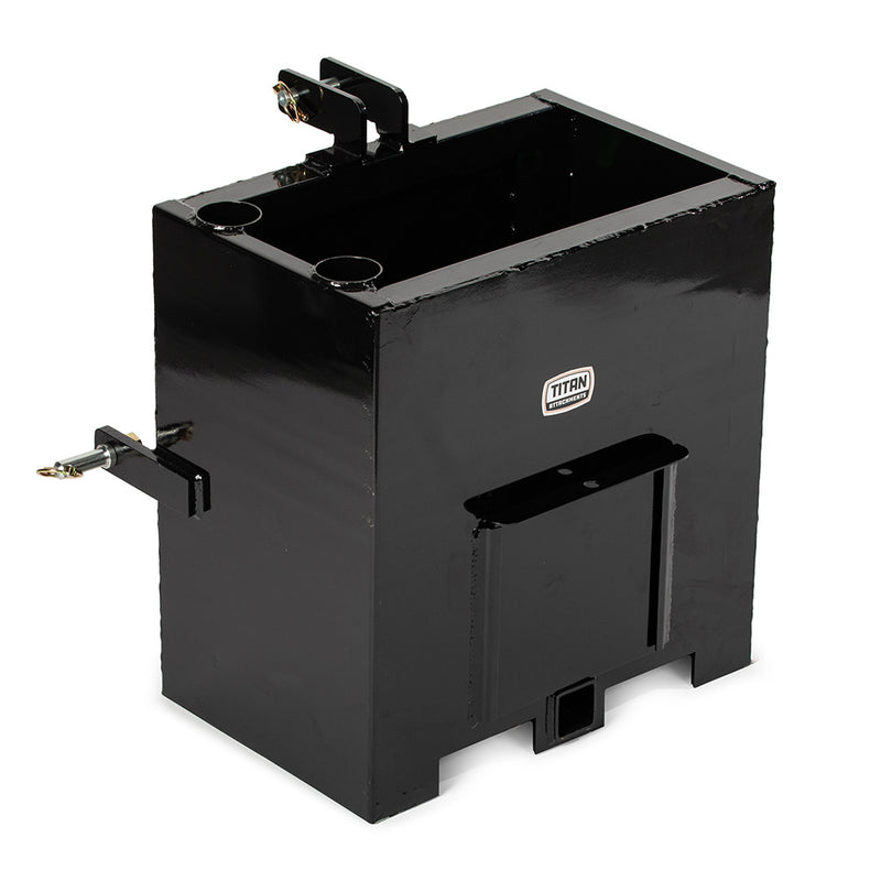3 Point Ballast Box Fits Category 1 Tractors | Black