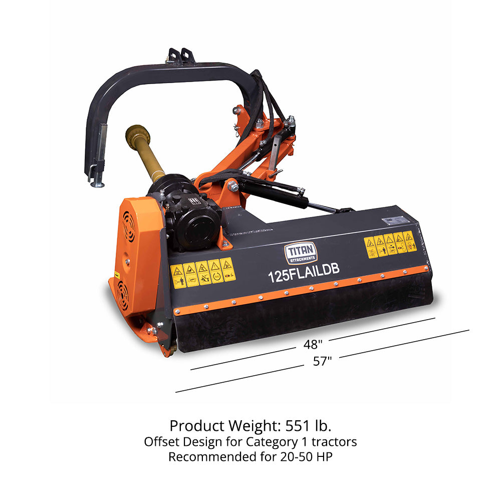 3 Point Offset Flail Ditch Bank Mower | 48in - view 12