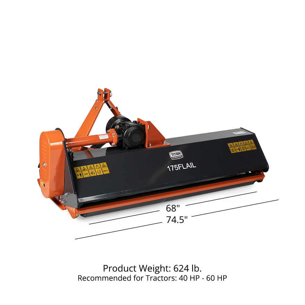 3 Point Flail Mowers | Charcoal / 68"
