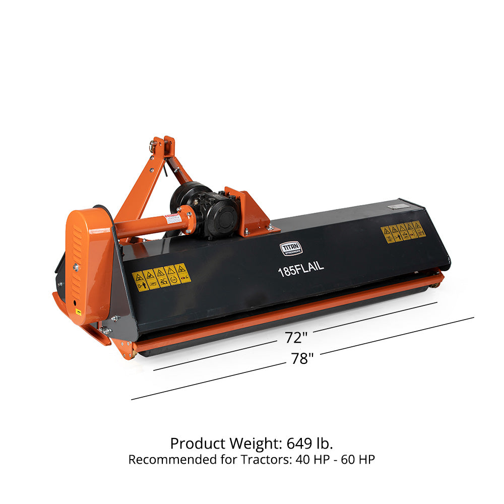 3 Point Flail Mowers | Charcoal / 72" - view 36