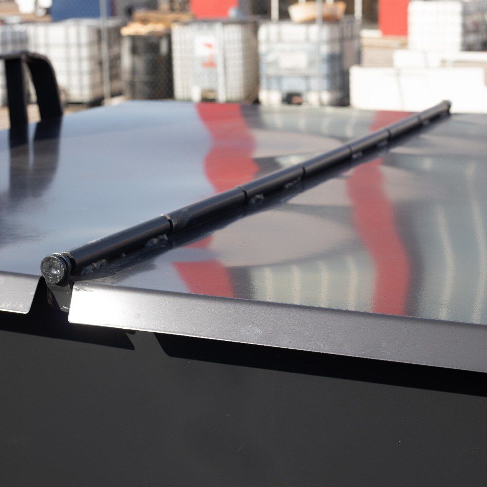 Steel Lid for 2 Cu. YD Self-Dumping Hopper - view 5