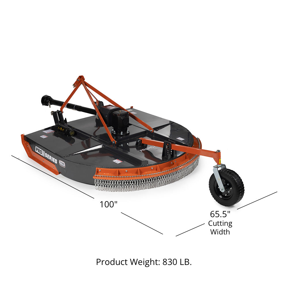 3 Point PRO Series Rotary Cutters | Charcoal / 5 FT - view 10