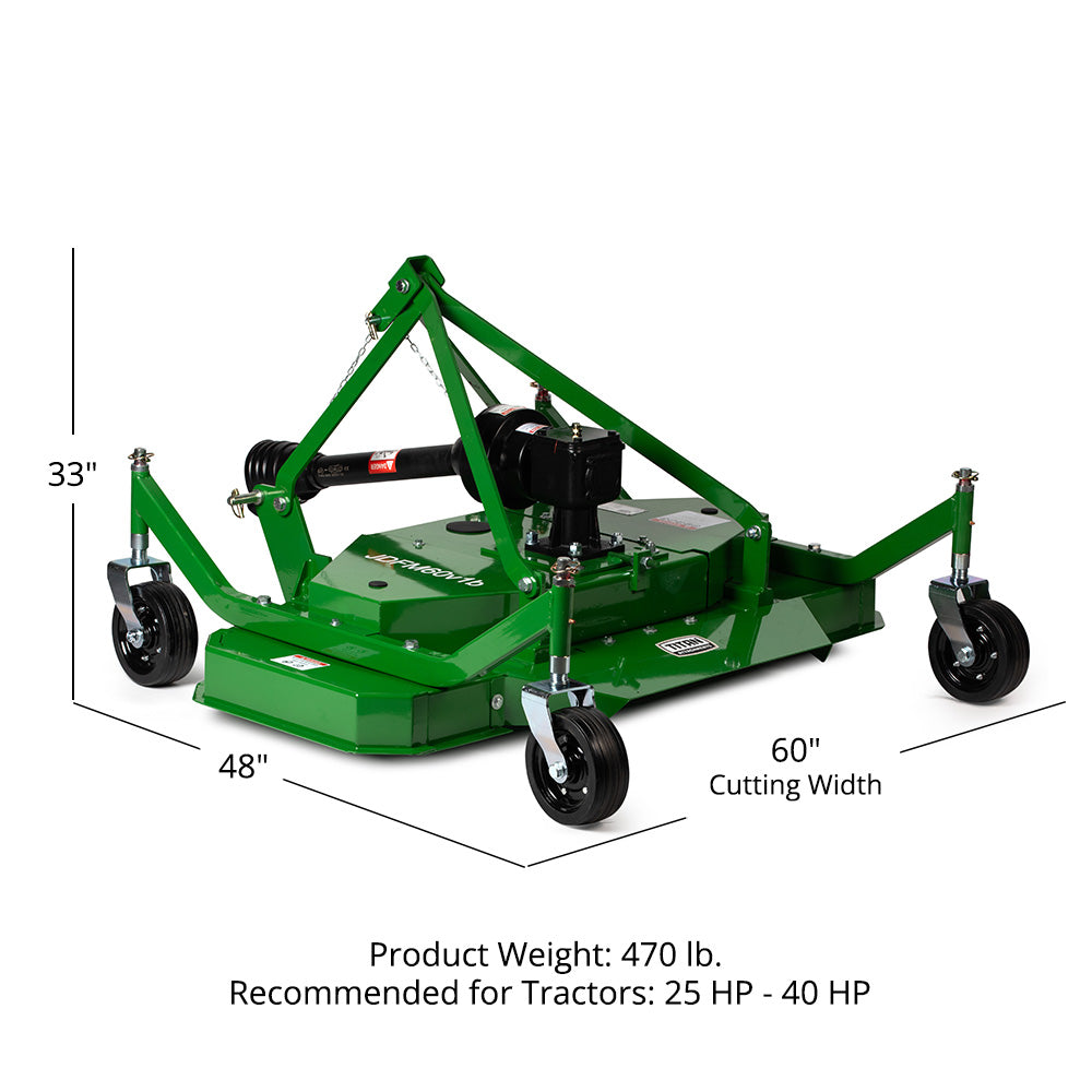 3 Point Finish Mowers 60" | Green / 60" - view 50